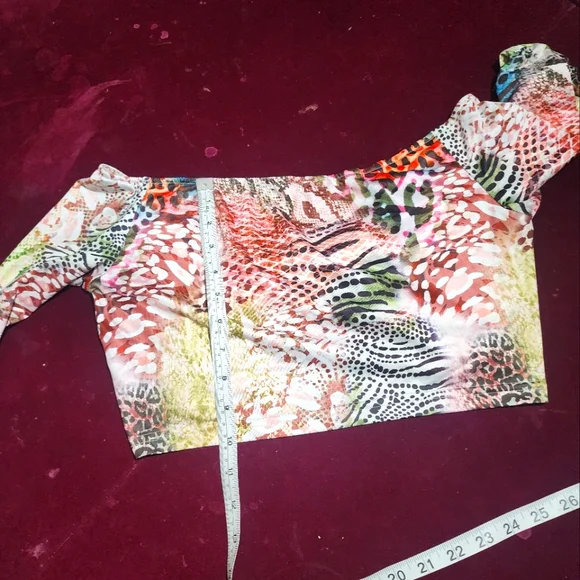 Snakeskin & Leopard Print Halter Top & Skirt outfit - Picture 9 of 15